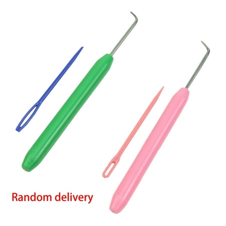 1 Set Needle + Hook Crochet For Knitter & Knitting Loom