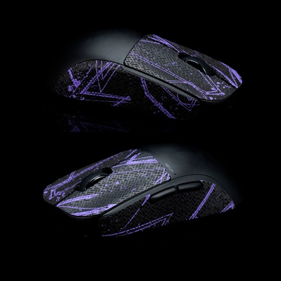 1 Set Non Slip Mouse Skin Suck Sweat Grips Skates Pad for Pulsar-X2W1re1essGaming Mouse (Without Mouse)