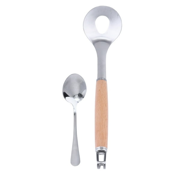 1 Set Non-Stick Creative Meatball Maker Leak Hole Spoon Meat Baller With Spoon