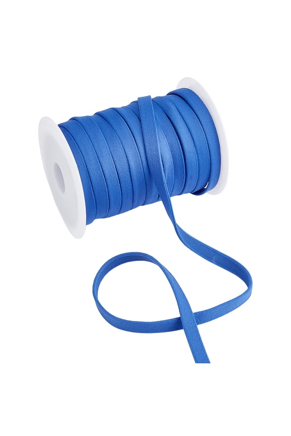 1 Set Nylon Boning Underwire Replacement Bra Cover Band Ribbon Channeling Bra Ribbon for Sewing Accessories Royal Blue 10mm 20 yards/set
