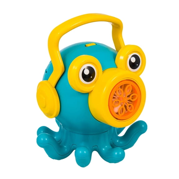 1 Set Octopus Bubble Blaster with 118ml Bubble Solution, Assorted