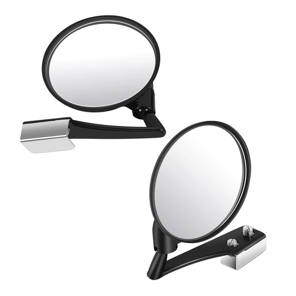 1 Set Of 2 Car Blind Spot Mirrors Car Side Convex Mirror Wide Angle Round Car Rear View Mirror