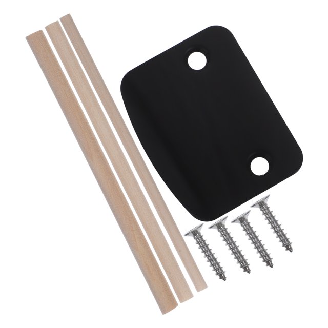 1 Set Of Door Strike Plate Replacement Door Hole Cover Plate Security