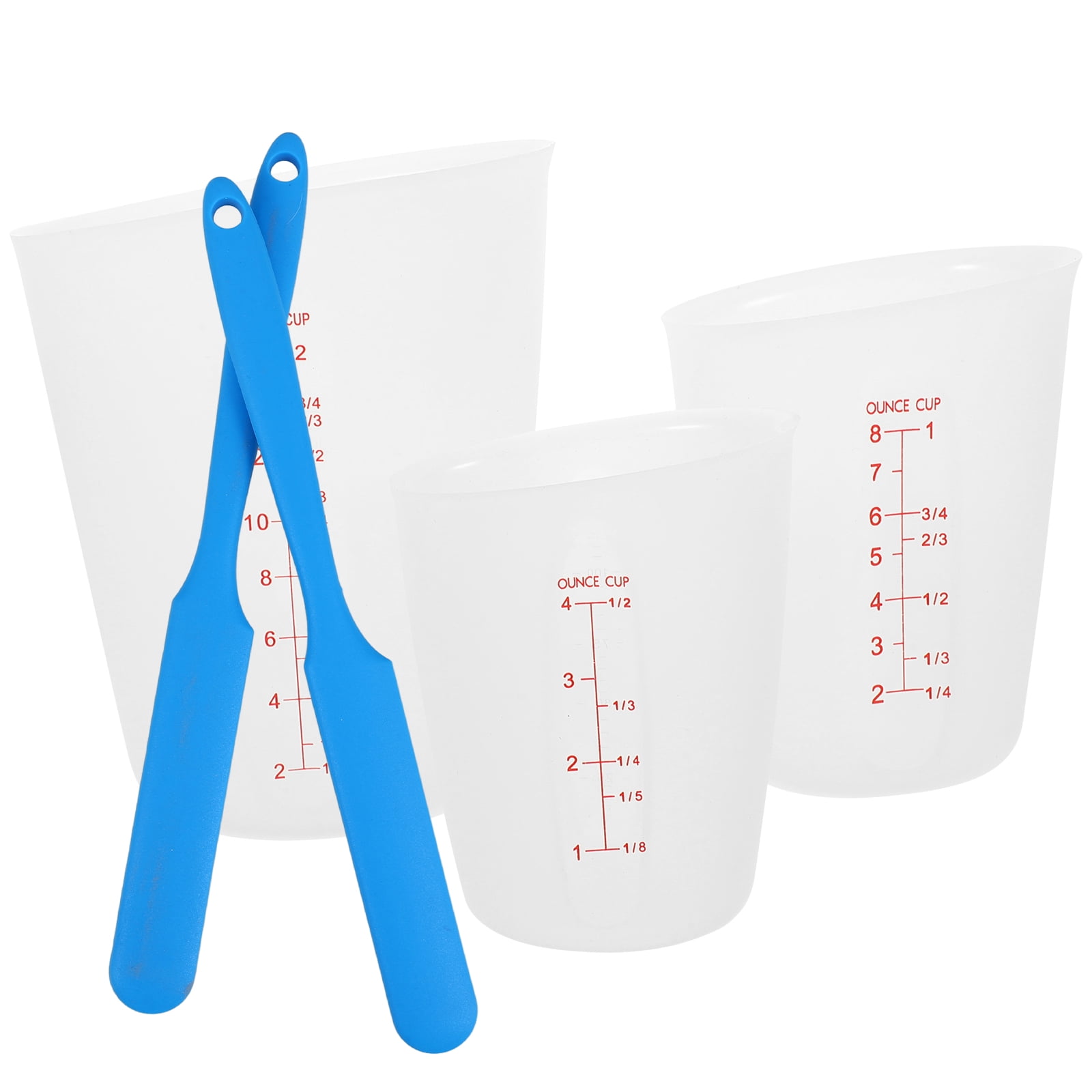 1 Set Of Milliliter Measuring Cup Beaker Measuring Cups Coffee Measuring Cup Silicone Cups For