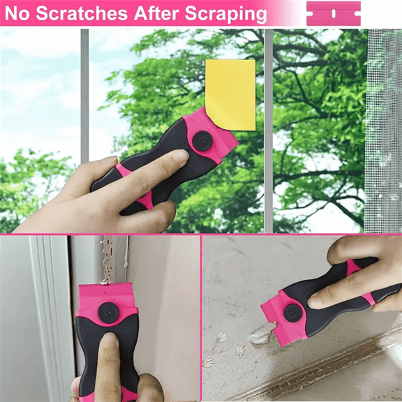 1 Set Of Multifunctional Cleaning Spatula, Degumming Spatula, Glass Spatula, Car Film Tool