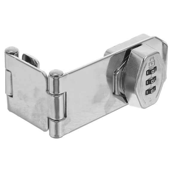1 Set Of Password Cabinet Lock Metal Drawer Lock Double Hinge Drawer Combination Lock Password Lock Cabinet Drawer Lock Password Lock For Cabinets