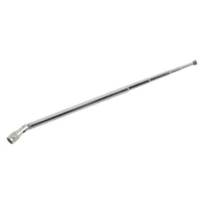 1 Set Of Telescopic Dab Fm Radio Antenna Adapter For Sma Male Mini System Antenna Length 270Mm 7 Sections