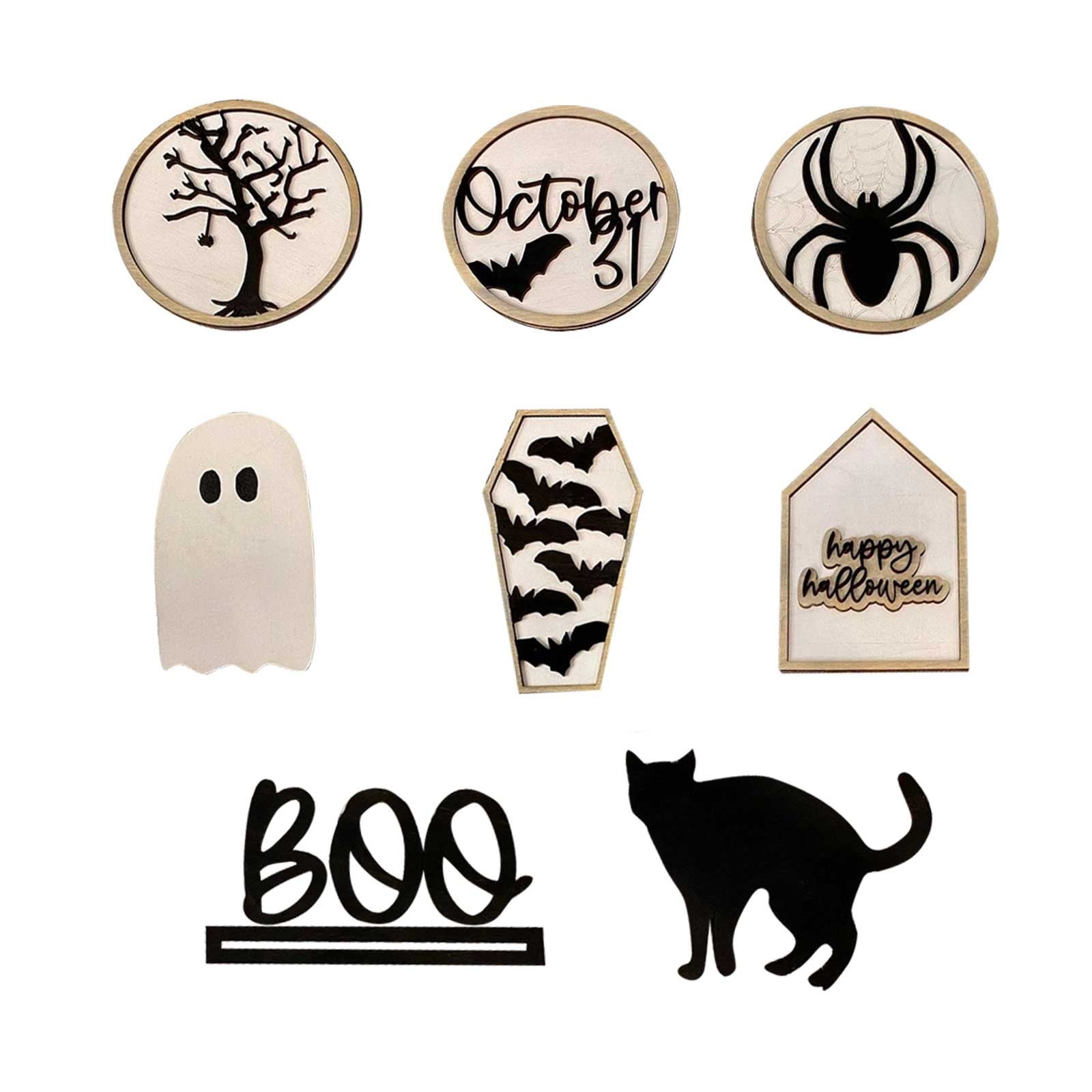 1 Set Of Tiered Tray Decorations Wooden Signs For Home And Wooden Signs