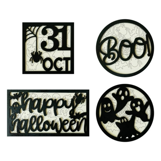 1 Set Of Tiered Tray Decorations Wooden Signs For Home And Wooden Signs