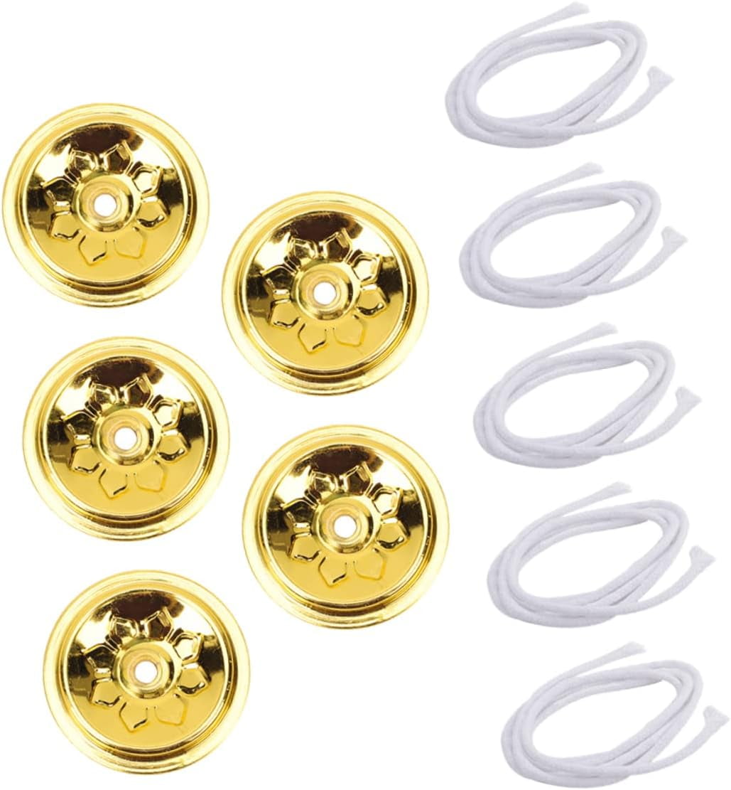 1 Set Oil Float Wick Butter Lamp Wick and Wine Bottle Wicks