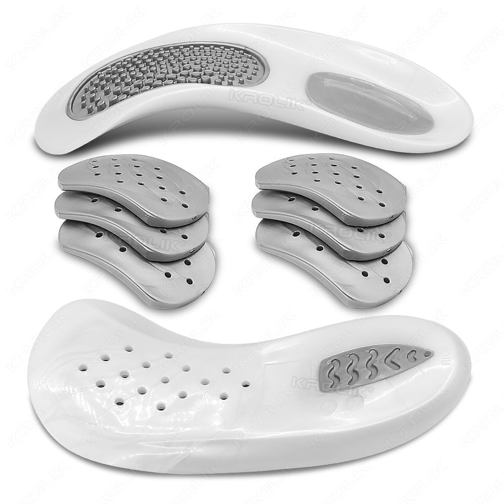 1 Set Orthopedic Half Insoles For Shoes Removable Foot Massager Shoe ...