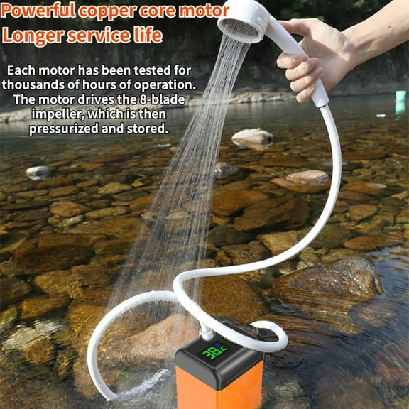 Searvgrh 1 L Portable Shower Kit Portable Shower Gear Type