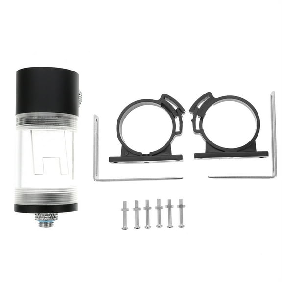 1 Set PC Water Cooling Tank Liquid Reservoir for Computer Cooling System