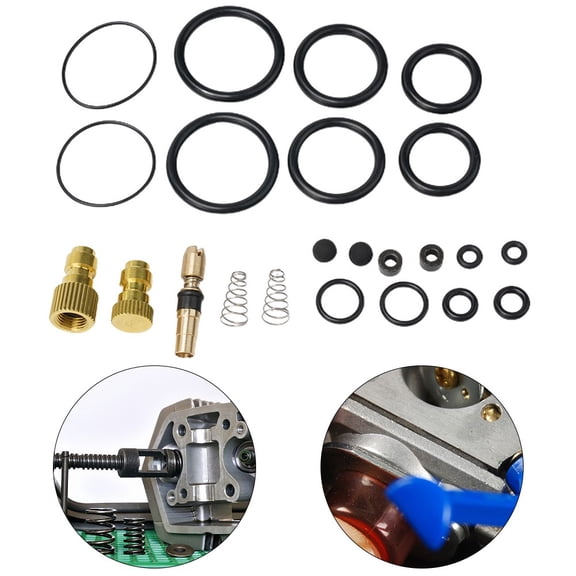 1 Set PCP Pump High Pressure Air Pump Parts Spare Kit NBR-Copper Seal O-Ring Pump Replacement Kit For PCP Manual Pump Access