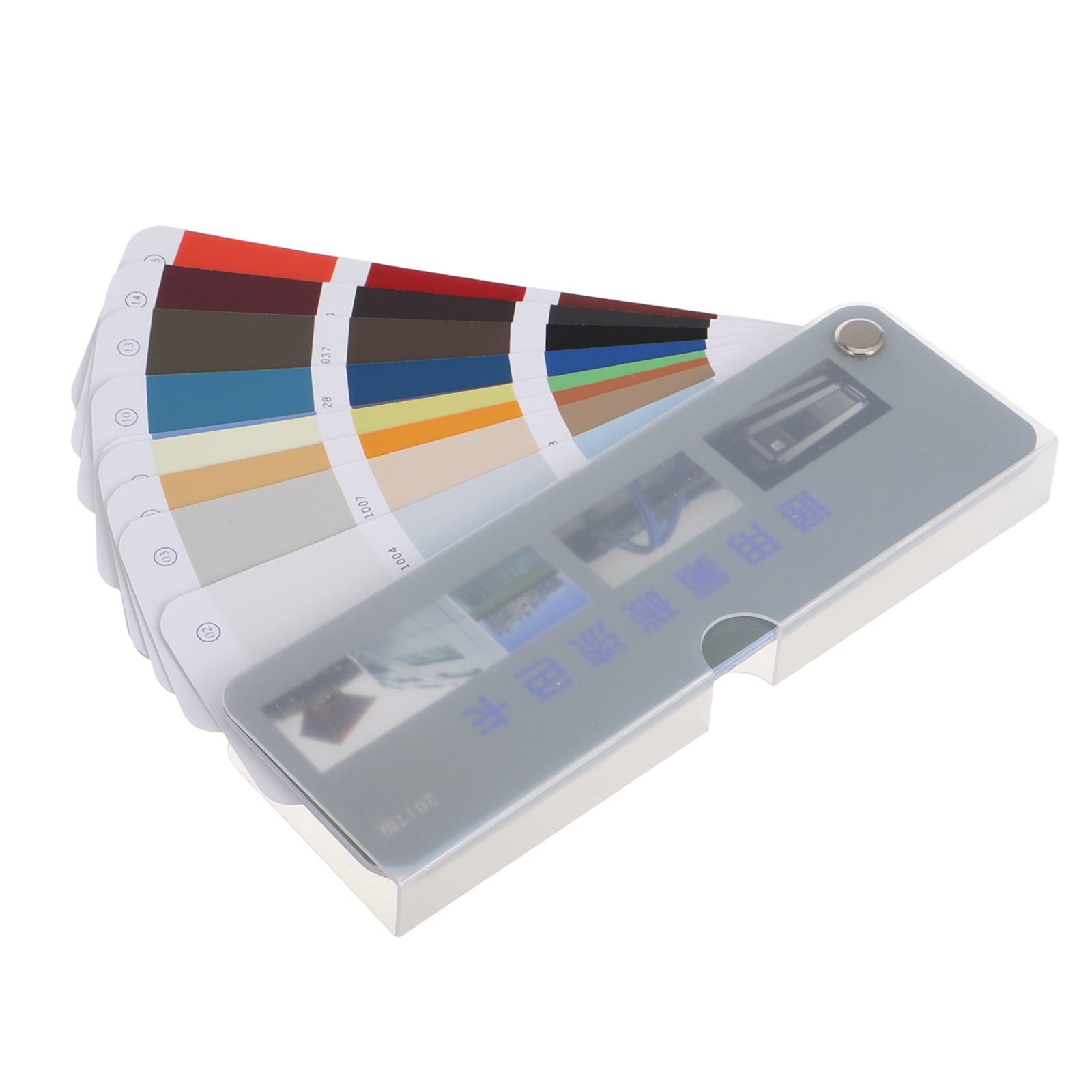 1 Set Paint Sample Cards Bulk Paint Color Sample Cards Portable Paint ...
