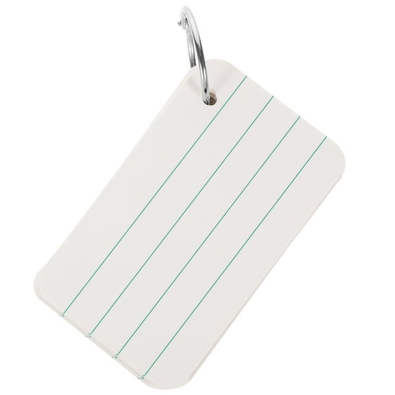 1 Set Paper Blank Cards Index Note Cards Learning Flash Cards Memo Card for Flash Card Making