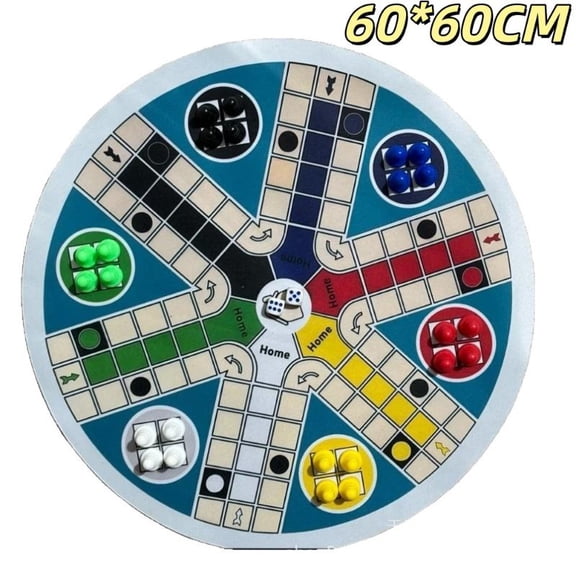 1 Set Party Game For 2-6 Players Tabletop Game Flying Chess Board Game Suitable For Family Gatherings Ideal Gift