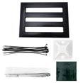 1 Set Pedalboard for Electric Guitar Pedal Board with Tie Hook and Loop