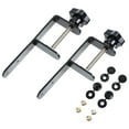 thumbnail image 1 of Desktop Fixing Brackets Pegboard Clamp Perfboard Mounting Clips Accessory Kit, 1 of 8