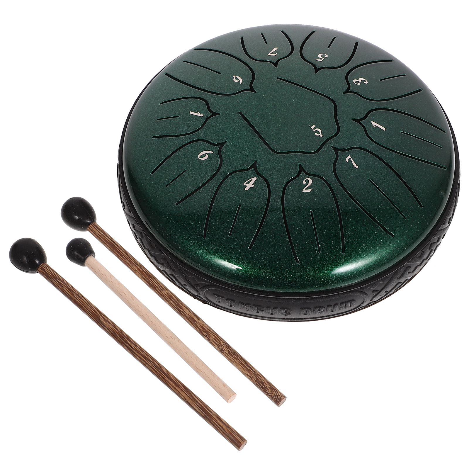 1 Set Percussion Instrument Tongue Drum Musical Instrument Chic