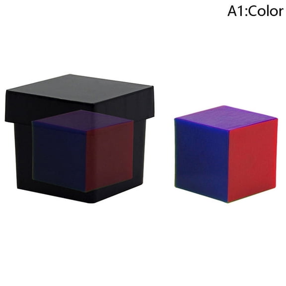 1 Set Perspective Eye Distinguish Color Through Sound Dice Magic Trick Close Up Stage Props Magician Magic Mentalism Easy To