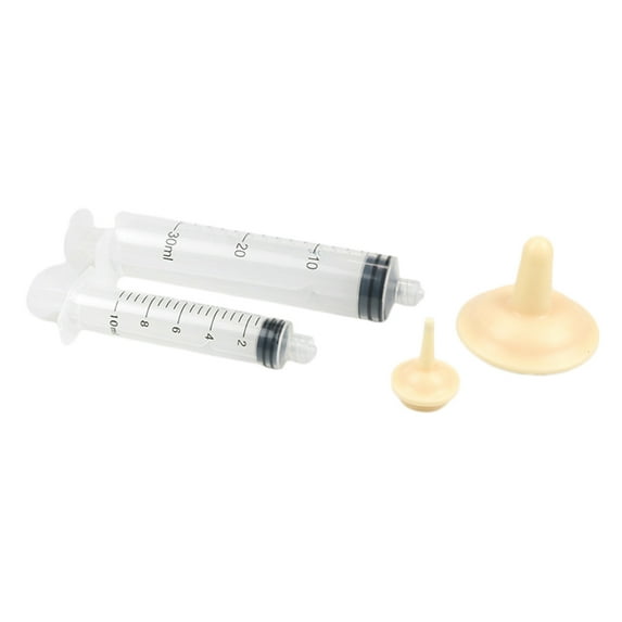 1 Set Pet Milk Syringe with Precise Scale Anti-choke Feeding Tool Water Medicine Milk Push Dispenser Pet Supplies