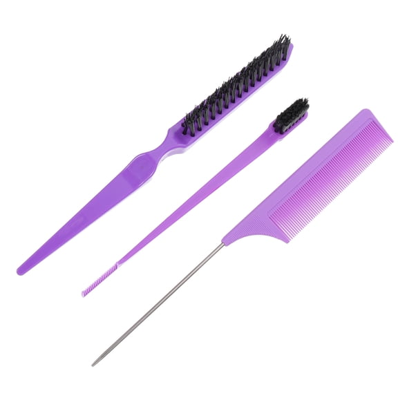 1 Set Pin Tail Comb Reusable Comb Hair Styling Tool Hair Detangling Tool Hair Brush for Barber