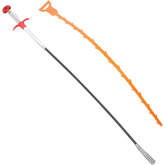 1 Set Pipe Cleaner Cleaning Tools Pipe Unclogger Cleaning Kits Sink Drain Hose Reacher Drain Clog Remover Sewer Cleaning Kit Dredge Sewer Cleaning Clog Hair Dredging Clog Remover