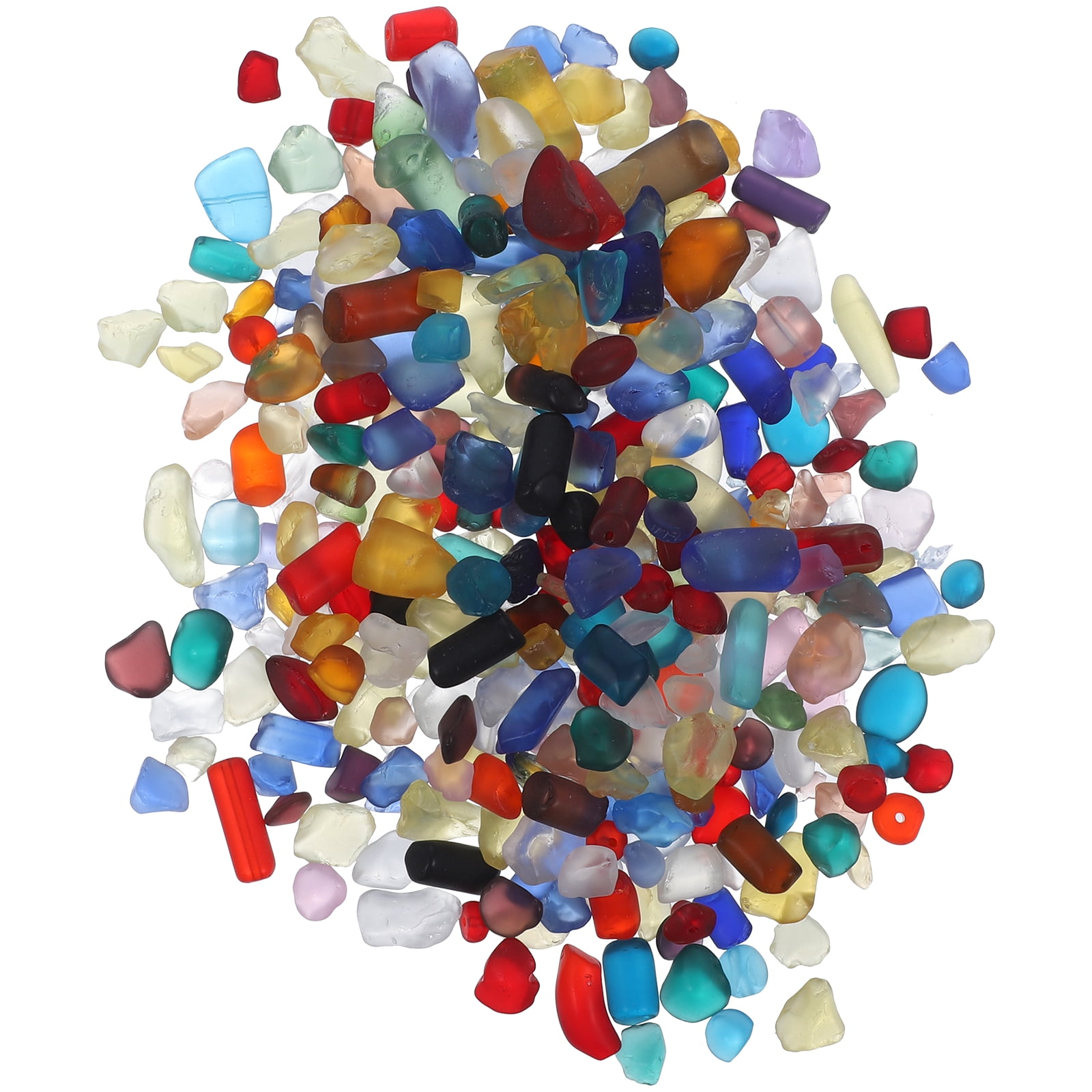 1 Set Planter Pebbles Bulk Aquarium Gravel Artificial Sand Polished