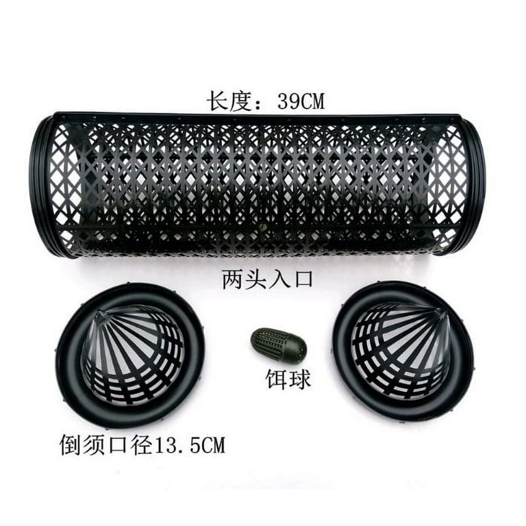 1 Set Plastic Fishing Trap Plastic Eel Cage Fishing Trap Shrimp Trap for Catching  Crabs Lobster 