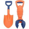 1 Set Plastic Sand Sifter Shovel Beach Spade Sand Grabber Sand Catching Toy