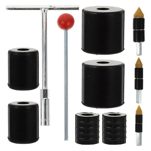 1 Set Plumbing Tools Wrench Pipe Wrench Water Plug Tool Plumber Tools Water Plug Pin Hot Melt Pin Water Copper1set x Emergency Pipe Water Stopper