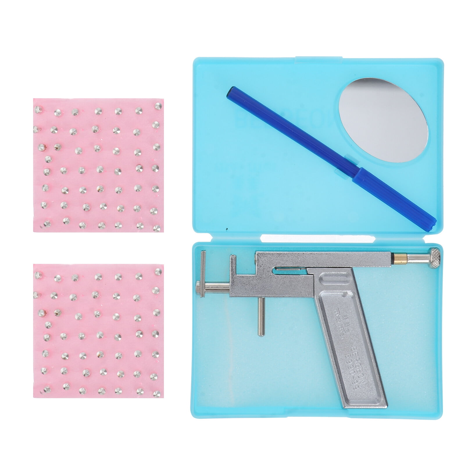 1 Set Portable Ear Piercing Accessory Perforation Tools Kit Painless