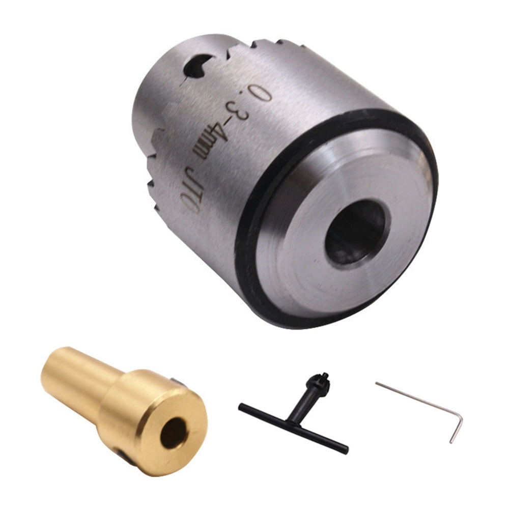 1 Set Portable Mini Drill Chuck Adapter Drill Chuck Mini Threejaw