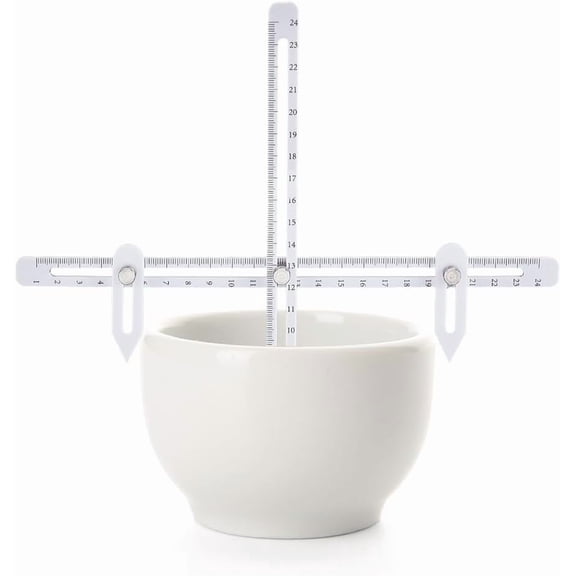 1 Set Pottery Gauge Throwing Tool Pottery Height Measuring Gauge with Clamp Ceramics Pottery Tool for Making Repeat Forms