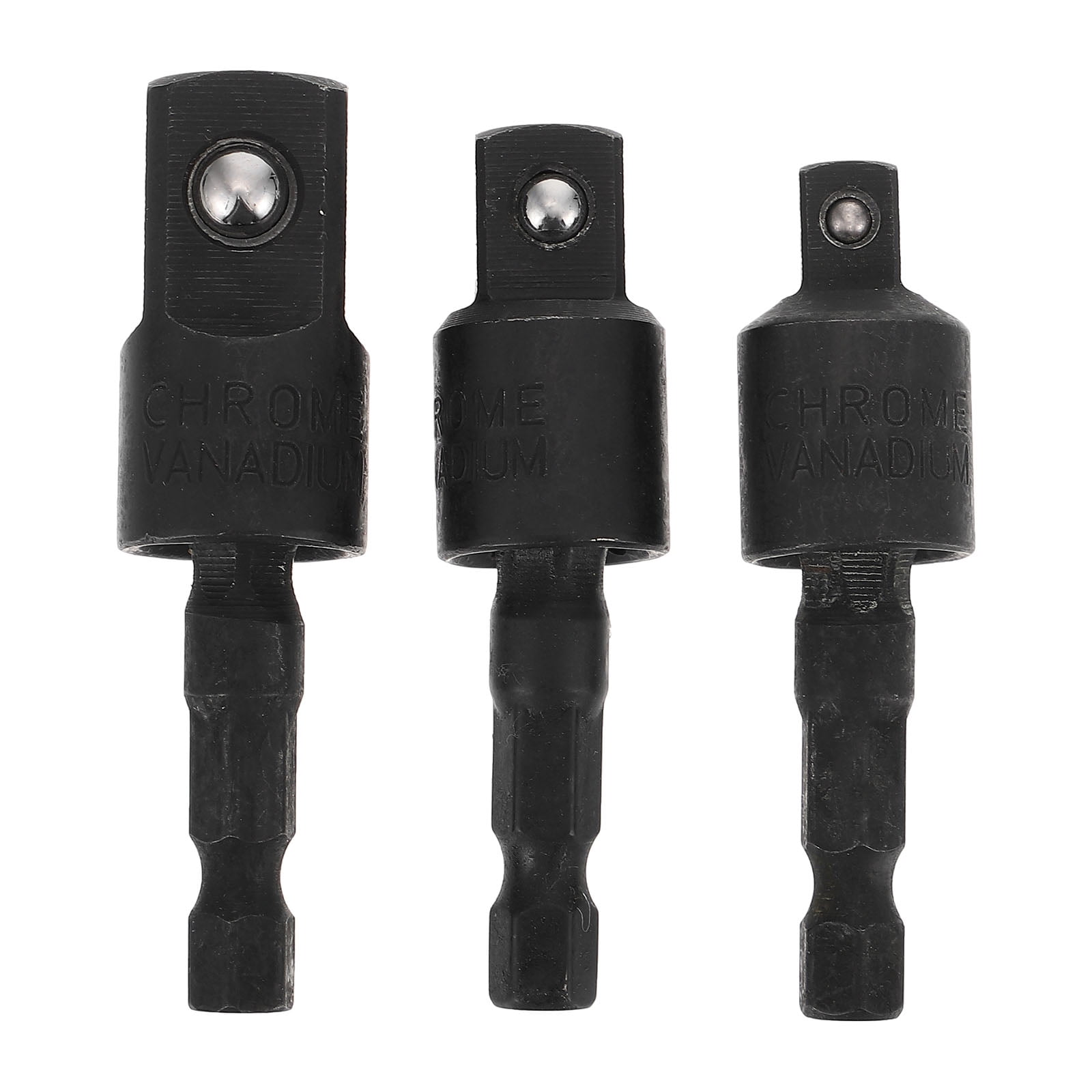 1 Set Power Drill Sockets Adapter Sets Tool 360 Degree Rotatable Adapter