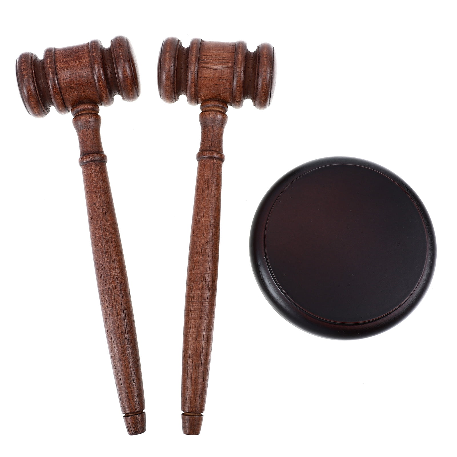 1 Set Practical Wooden Auction Gavel Wooden Judge Gavel Wooden Judge