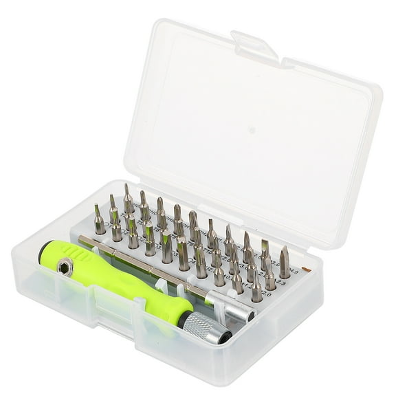 Luxshiny Screw Driver Precision Screwdriver Kit 45 Steel 1 Set 4.1X0.6X0.4In