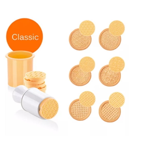 Silicone Cookie Stamp Set, Embossing Molds for Biscuit, Fondant and Cookie Decorating, TIKA