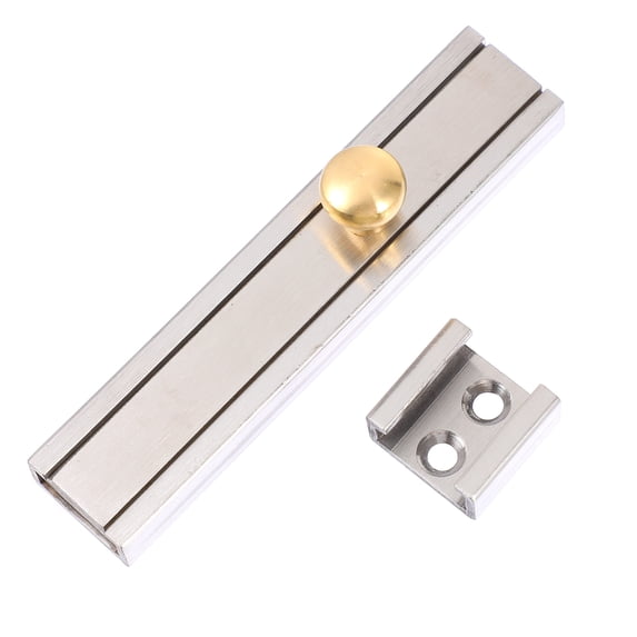 Premium Stainless Steel Door Latch for Home Use Sliding Doors with Buckle 1 Set