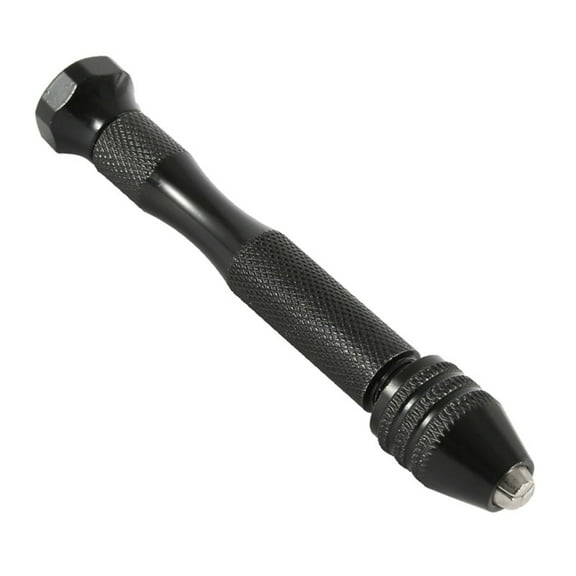 1 Set Professional Twist Drill Bits Precision Pin Vise Mini Micro Hand Drill Bit Set Rotary Tools for w/ 20 Drill Bits B