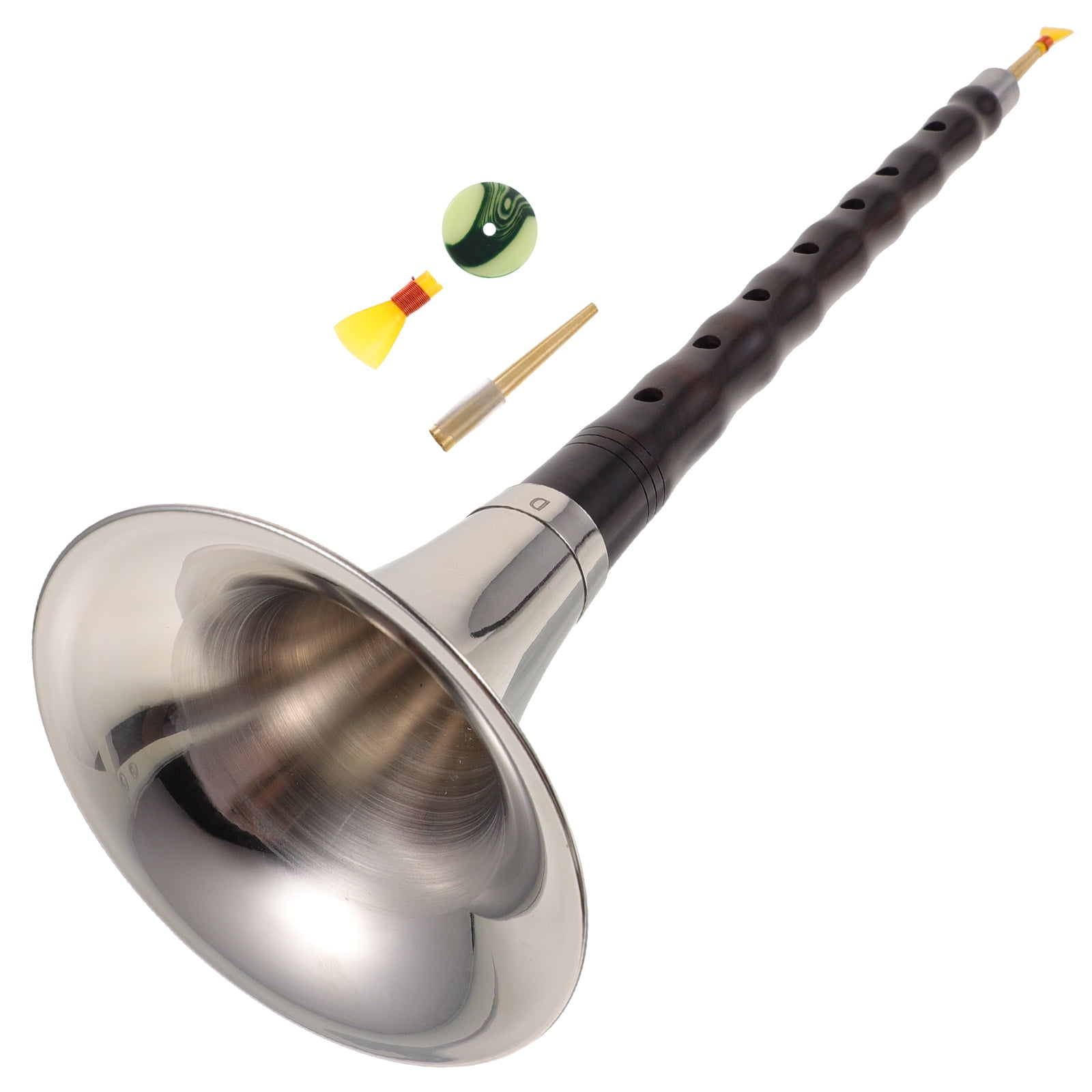HOMEMAXS 1 Set Practical Music Instrument Suona for Wind Instrument Beginners Traditional Design Assorted Color 37.0x10.5x10.5in