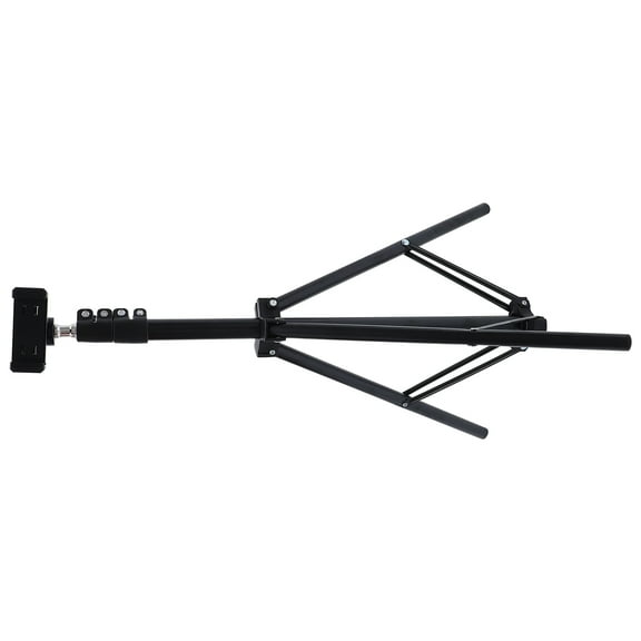 Raindrops Floor Standing Projector Stand Black Triangular Base Live Streaming 1 Set 67X20X20In