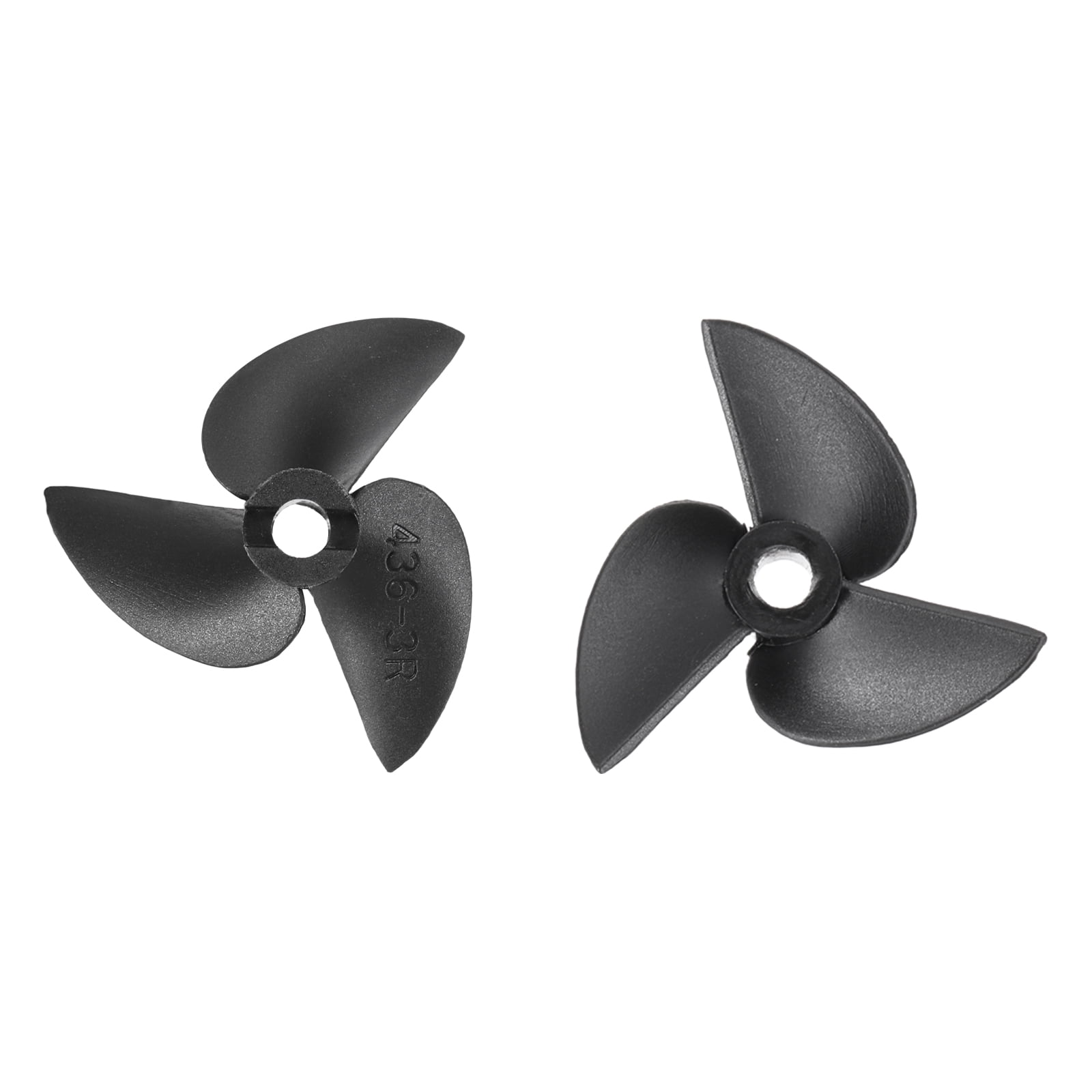 1 Set RC Boat Propeller, 3 Blades Propellers 4mm Hole Dia 36mm OD CW ...