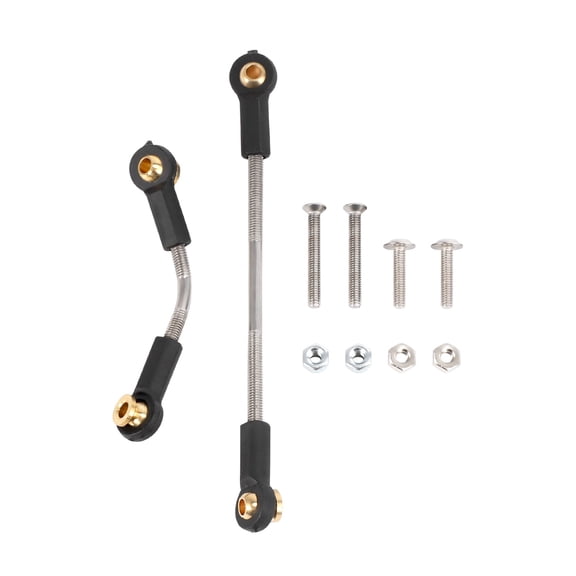 1 Set RC Car Steering Pull Rod Upgrade Part Metal for B1 B14 B24 C14 C24 1/16
