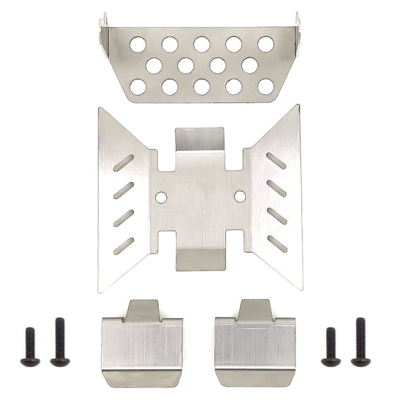 1 Set RC Crawler Car Chassis Guard DIY Parts for Axial 1/10 RC Car TAPDRA Spare Part