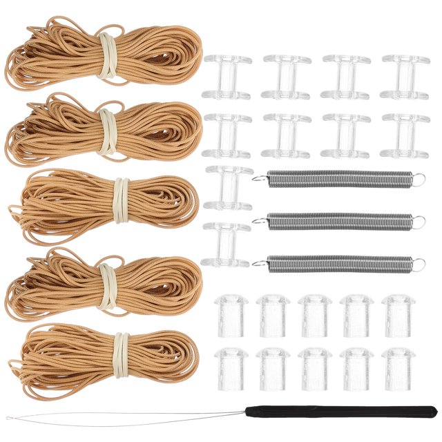 1 Set RV Blinds Repair Kit Window Shade Repair Wheels Plugs Kit Pleated