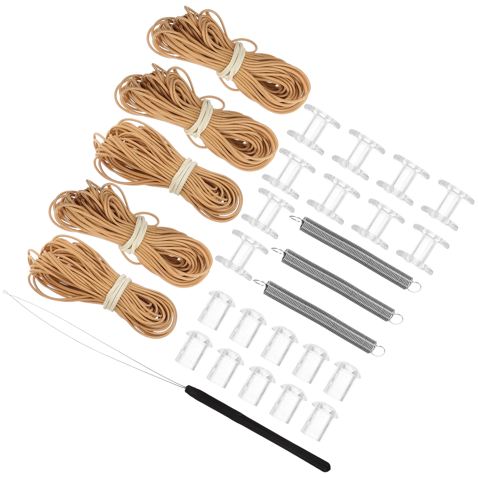 1 Set RV Blinds Repair Kit Window Shade Repair Wheels Plugs Kit Pleated