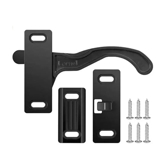 1 Set RV Screen Door Latch Right Hand Handle Kit Universal Motorhome Caravan Travel Trailer Camper Entry Door Hardware Accessory ,Simple to Install
