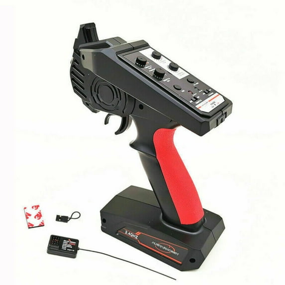 1 Set Radio Control System 2.4GHz Transmitter+Receiver for RC Cars Boats Anti Jamming Remote Controller